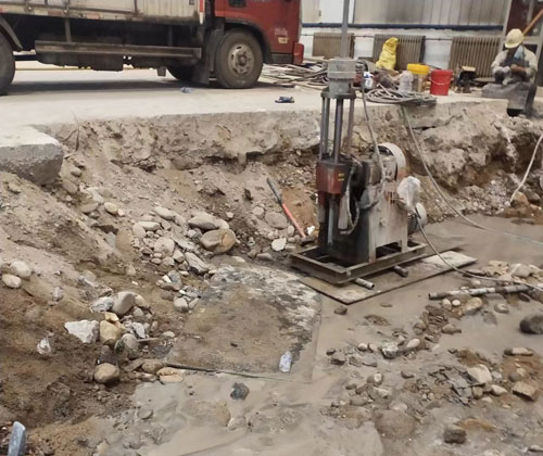 德化公路下沉压浆